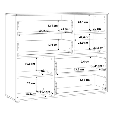 Sienna - Abstract Chest of Drawers