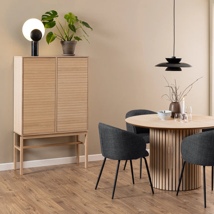 Linley - Cabinet with 2 Doors and 4 Shelves