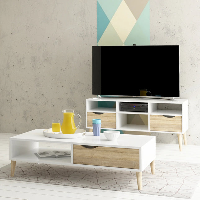 Oslo - Coffee Table 1 Drawer 1 Shelf