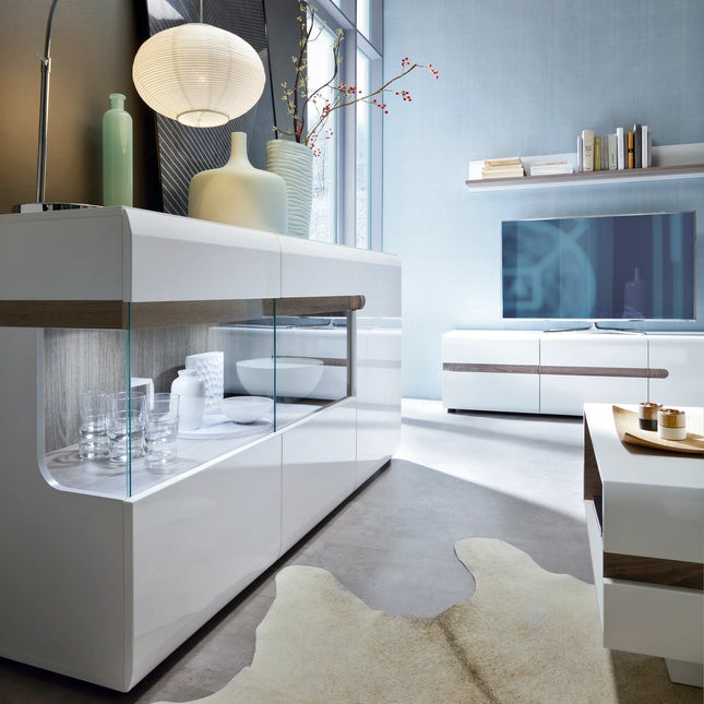 Chelsea - 3 Door Glazed Sideboard