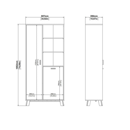 Ikast - China Cabinet 2 Doors