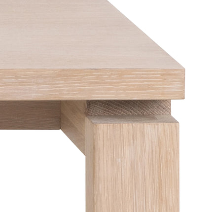Linley Extendable Dining Table in White Oak 300x100x75cm