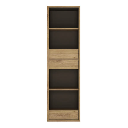 Shetland - Tall Narrow 3 Drawer Bookcase