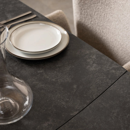 Blackburn - Black Ceramic Dining Table