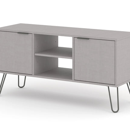 Augusta - TV Unit - 2 Door & Metal Hairpin Legs