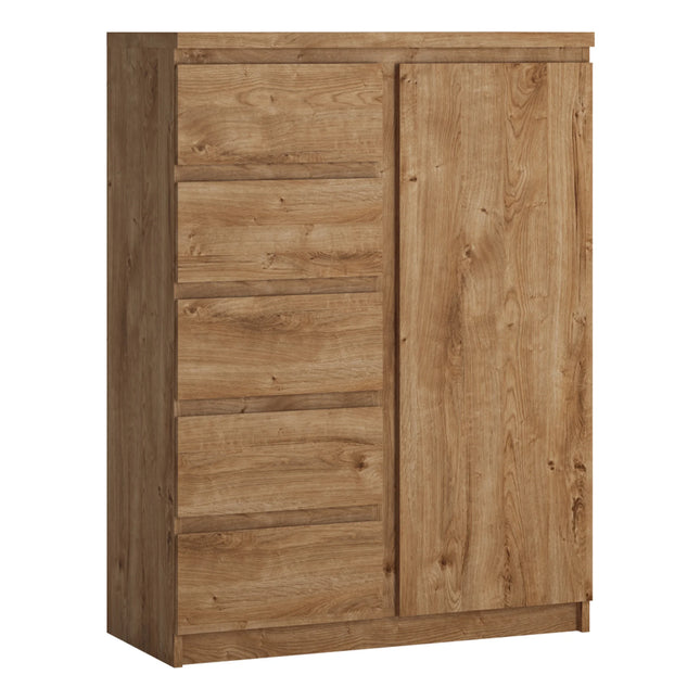 Fribo - 1 Door 5 Drawer Cabinet