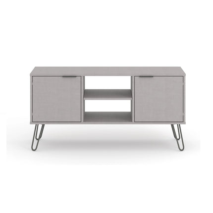 Augusta - TV Unit - 2 Door & Metal Hairpin Legs