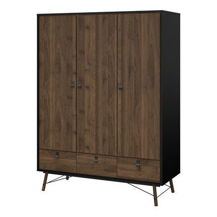 Ry 3 Door 3 Drawer Wardrobe — Choice Of Finishes