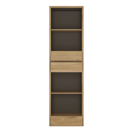Shetland - Tall Narrow 3 Drawer Bookcase