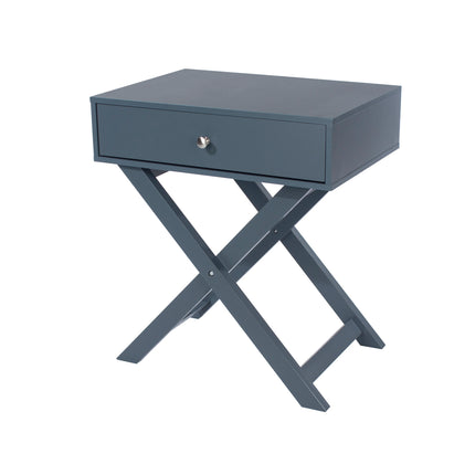 Options - Bedside Cabinet - 1 Drawer & X-Shaped Legs