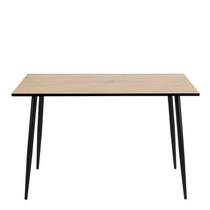 Wilma - Dining Table with Oak Top with 4 Celia Dining Chairs