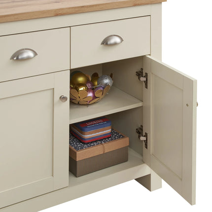 Lisbon - Set - 2 Door TV Unit, 3 Drawer Sideboard, Coffee Table