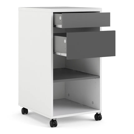 Function Plus - Mobile file cabinet 2 drawers + 1 shelf