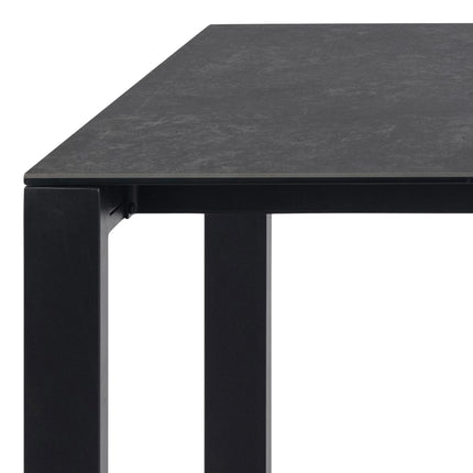 Brentford - Matt Black Ceramic Dining Table