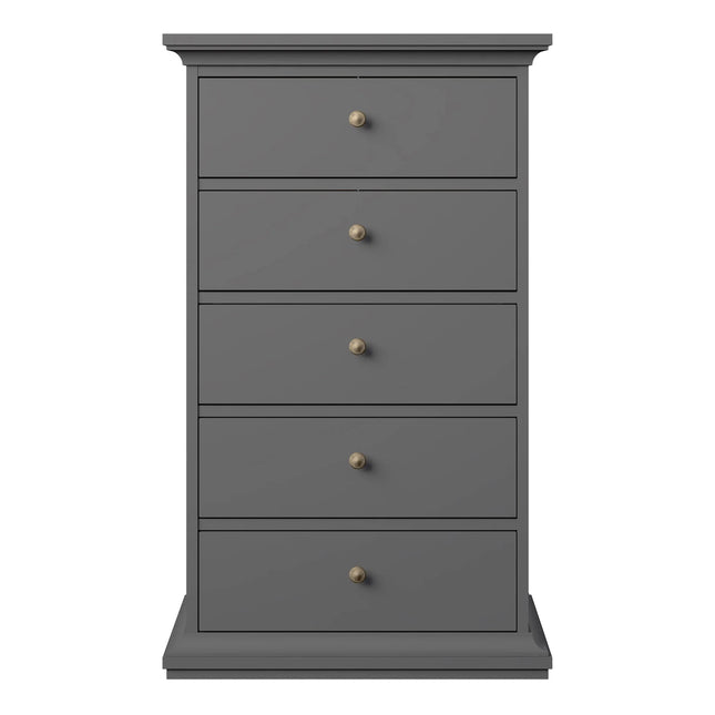 Paris - Chest of 5 Drawers