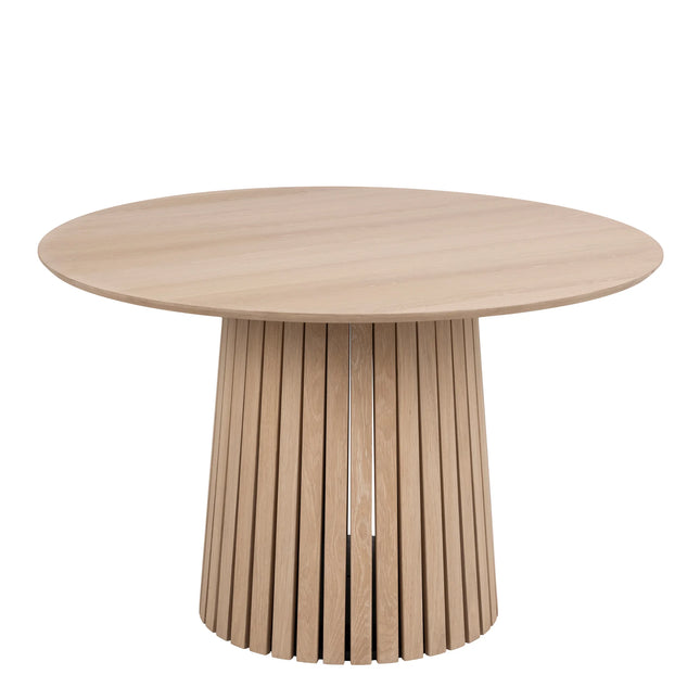 Christo Round Dining Table in Oak & White Oak – Scandinavian Design