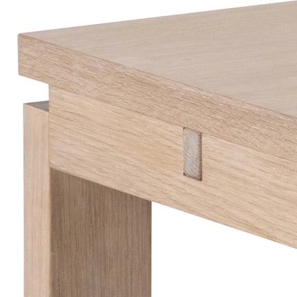 Linley Extendable Dining Table in White Oak 300x100x75cm