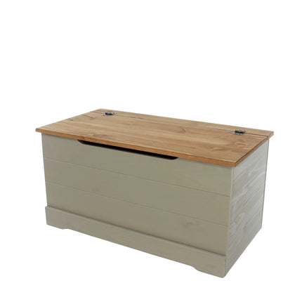 Corona - Storage Trunk - Solid Pine Lift Lid