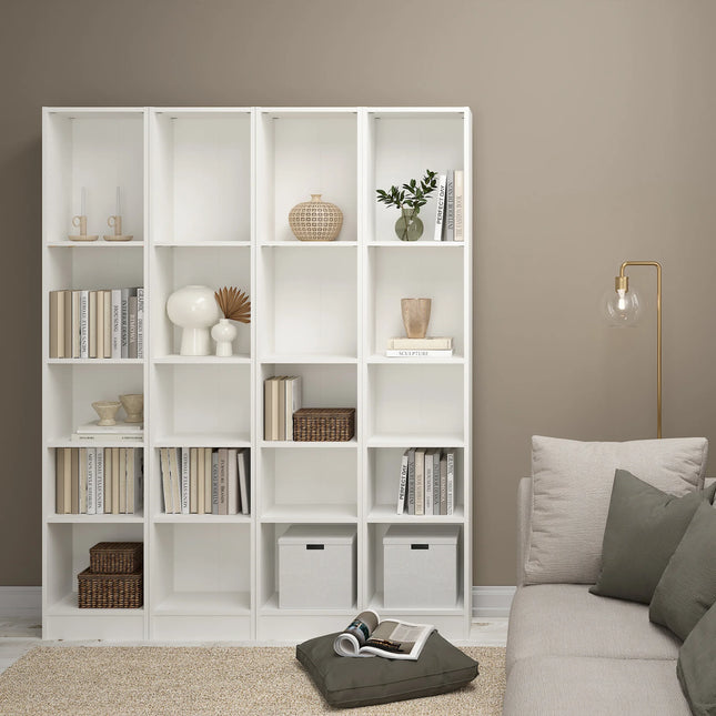 Basic - Tall Narrow Bookcase