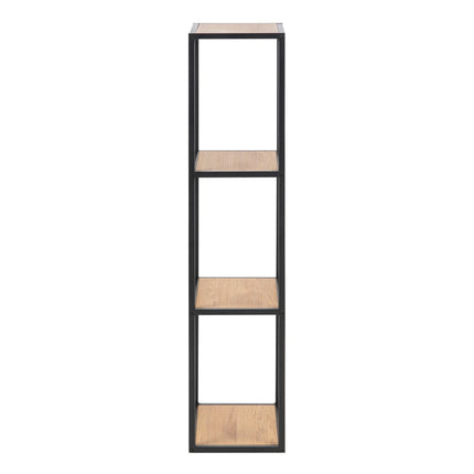Seaford - Black Metal Wall Shelf