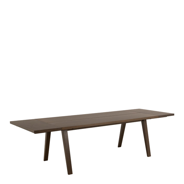 A-Line Extendable Dining Table in Smoked & White Oak 200/286 x 74.6 x 95cm