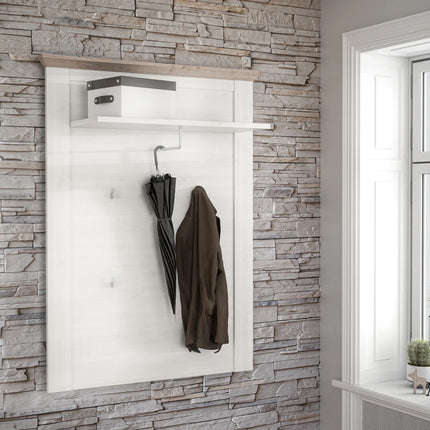 Illopa - Wall Panel in Oak Nelson/Snowy Oak