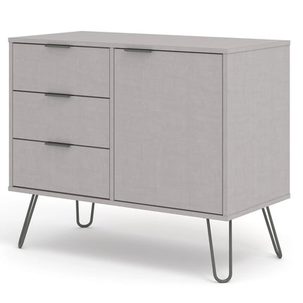 Augusta - Sideboard - 1 Door 3 Drawer & Hairpin Legs