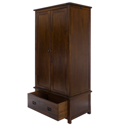 Boston - Wardrobe - 2 Door 1 Drawer Traditional