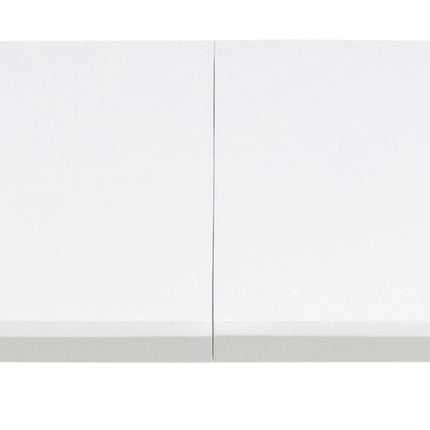 Belina - Oval Dining Table in White & Oak