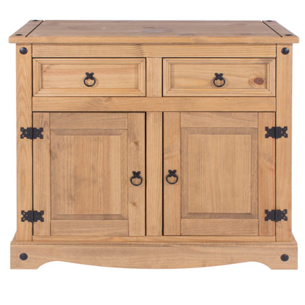 Corona - Sideboard - 2 Door 2 Drawer Pine & Metal Hardware