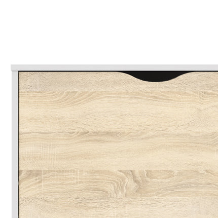 Oslo Wide TV Unit 2 Drawers 4 Shelves - Choice Of Finishes