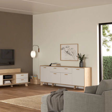 Ikast - Sideboard 4 Doors + 1 Drawer