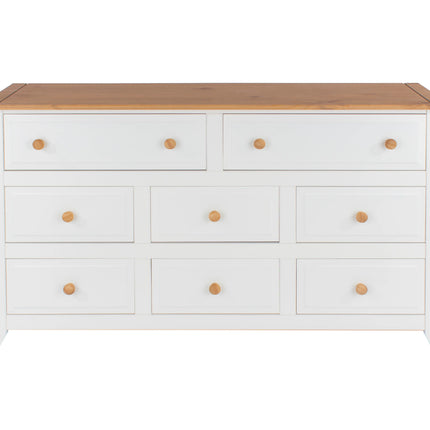Capri - Chest of Drawers - 8 Drawer Modern Farmhouse