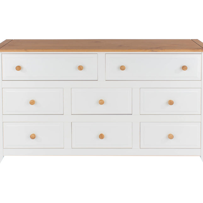 Capri - Chest of Drawers - 8 Drawer Modern Farmhouse