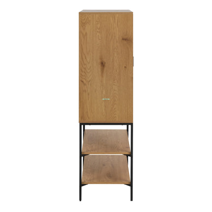 Jaipur - Cabinet with 2 Doors in Black