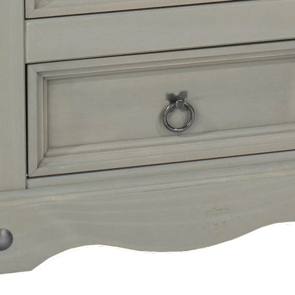 Corona - Bedside Cabinet - 3 Drawer Solid Pine Traditional
