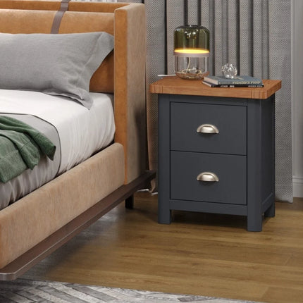 Boston - Bedside Table - 2 Drawer