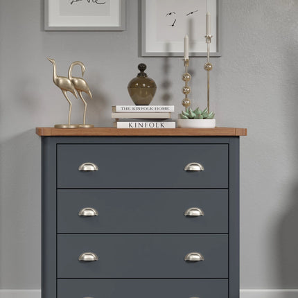 Boston - Chest of Drawers - 4 Drawer Traditional
