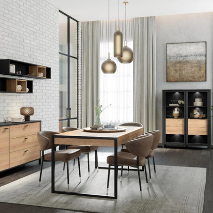 High Rock - Dining Table In Riviera Oak