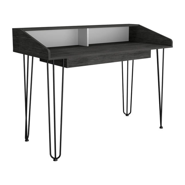Dallas - Desk - 1 Drawer with Hairpin Legs