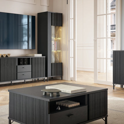 Avenale TV Unit 2 Door 2 Drawer Laminate 150cm
