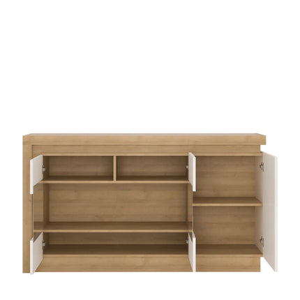 Lyon - 3 Door glazed Sideboard