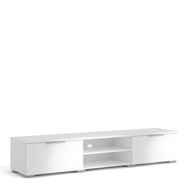 Match TV Unit 2 Drawers 2 Shelves – Choice Of Finishes