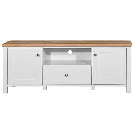 Astbury - TV Unit - 2 Doors & 1 Drawer - White