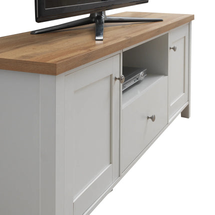 Astbury - TV Unit - 2 Doors & 1 Drawer - White