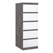 Grey & White