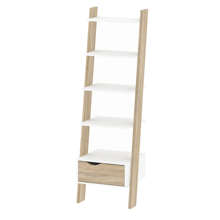 Oslo - Leaning Bookcase 1 Drawer