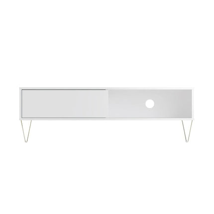 Monaco - TV Unit Sliding Door - White