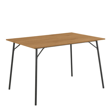 Peru Rectangular Dining Table in Wild Oak 120x80cm