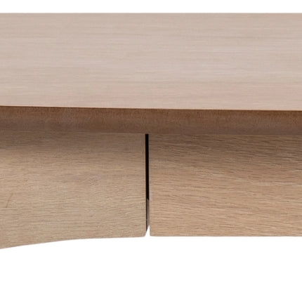 Woodstock 1 Drawer Desk in Oak with White Pigmented Oiled Finish